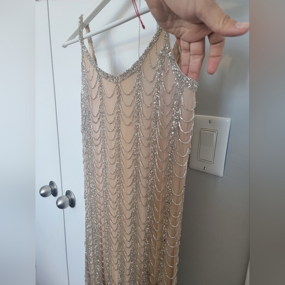 Pre-owned Parker Beaded Cocktail Gatsby Dress, Size 0 - Picture 8 of 12